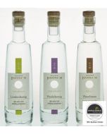 Edelbrand Probierpaket 1 BIO (3 x 100 ml), Destillerie im Bienenhof Pausch